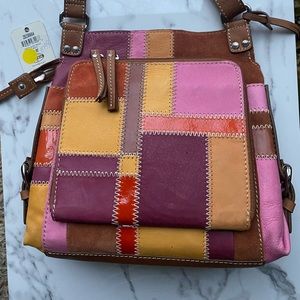 Fossil bag NWT leather, crossbody